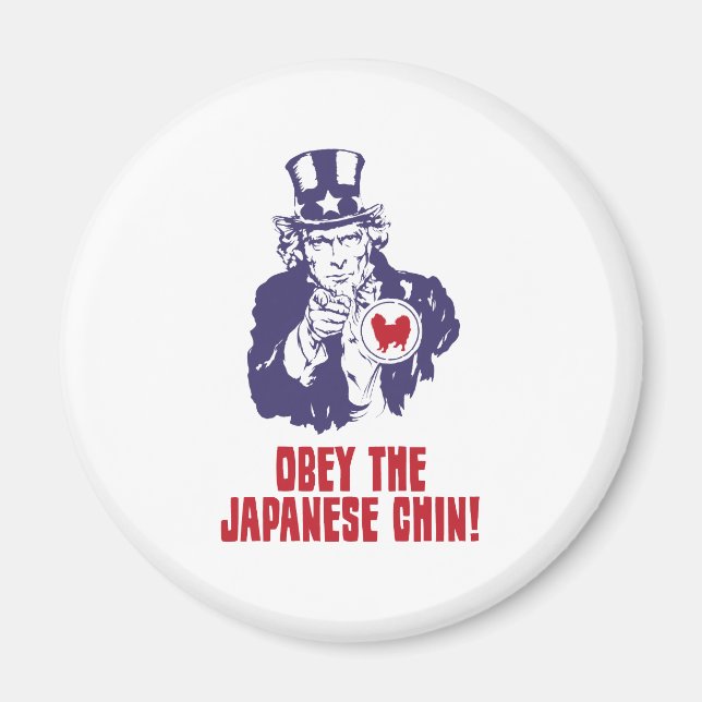 Íman Chin Japonês (Frente)
