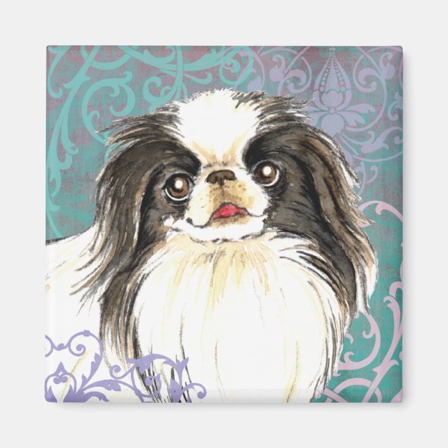 Íman Chin Japonês Elegante (Frente)