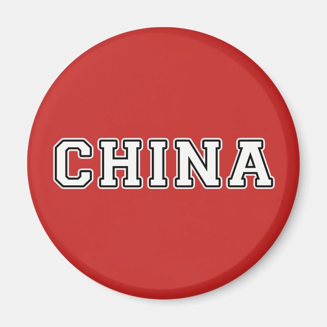Íman China (Frente)