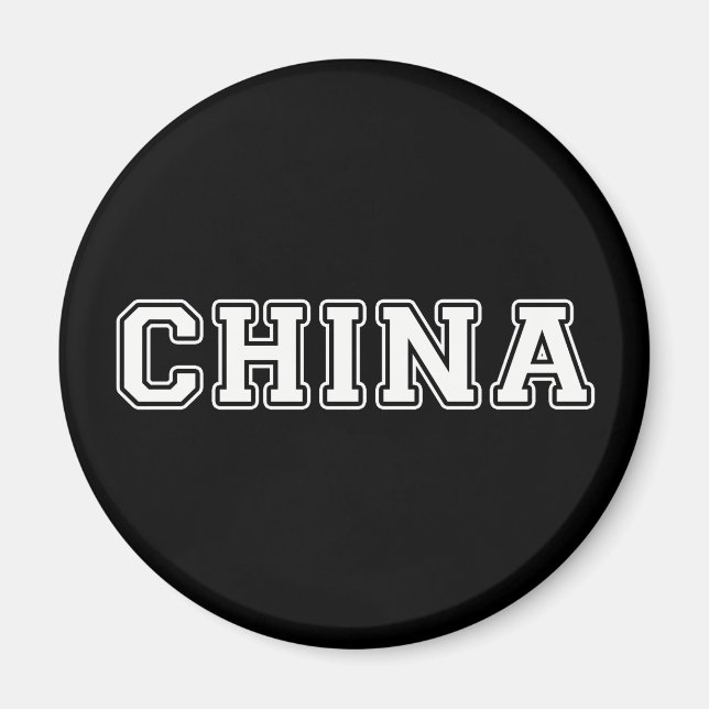 Íman China (Frente)