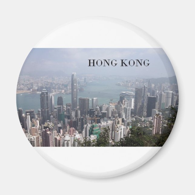 Íman China, Hong Kong (Rua.K) (Frente)
