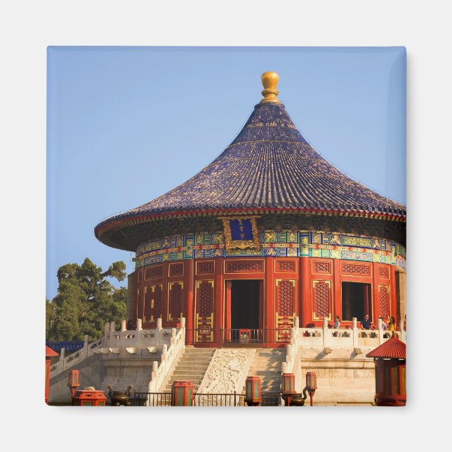 Íman China, Pequim, Parque Tian Tan, Templo do Céu, 2 (Frente)