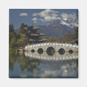 Íman CHINA, Província de Yunnan, Lijiang. Velho Lijiang