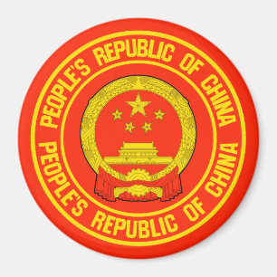 Íman China Round Emblem