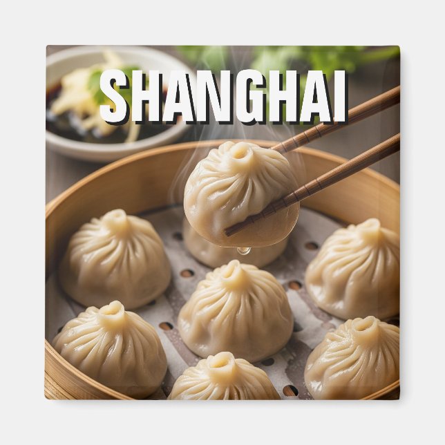 Íman China Shanghai Xiaolongbao (Frente)