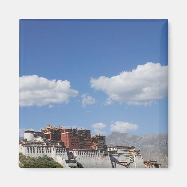 Íman China, Tibete, Lhasa, Palácio de Potala (Frente)