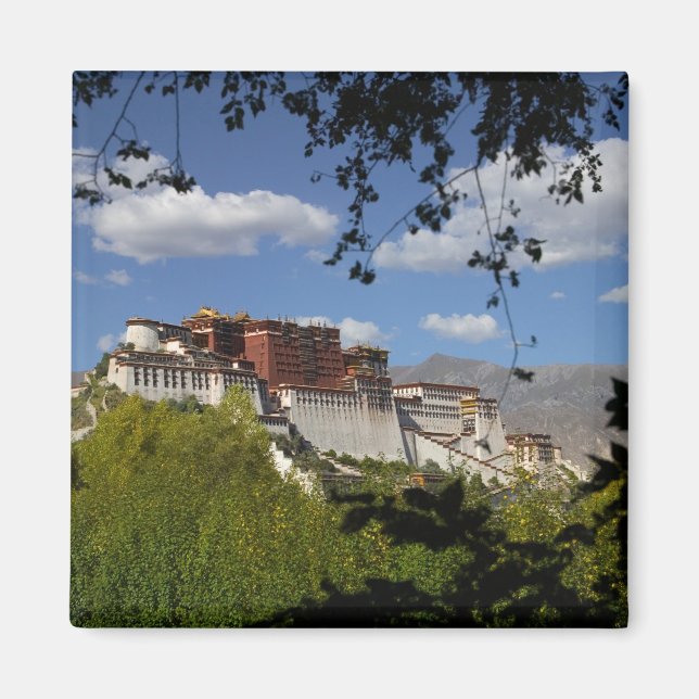 Íman China, Tibete, Lhasa, Palácio de Potala (Frente)