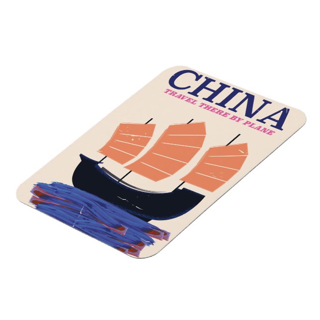 Íman China "Vá de avião" (Left Side)
