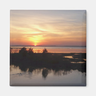 Íman Chincoteague Sunset II Virgínia Landscape