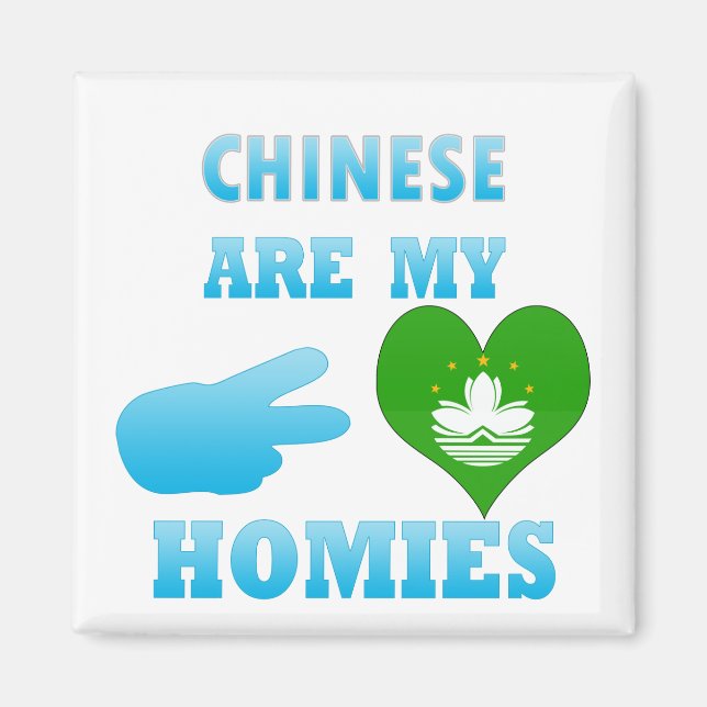 Íman Chineses são as minhas casas (Frente)