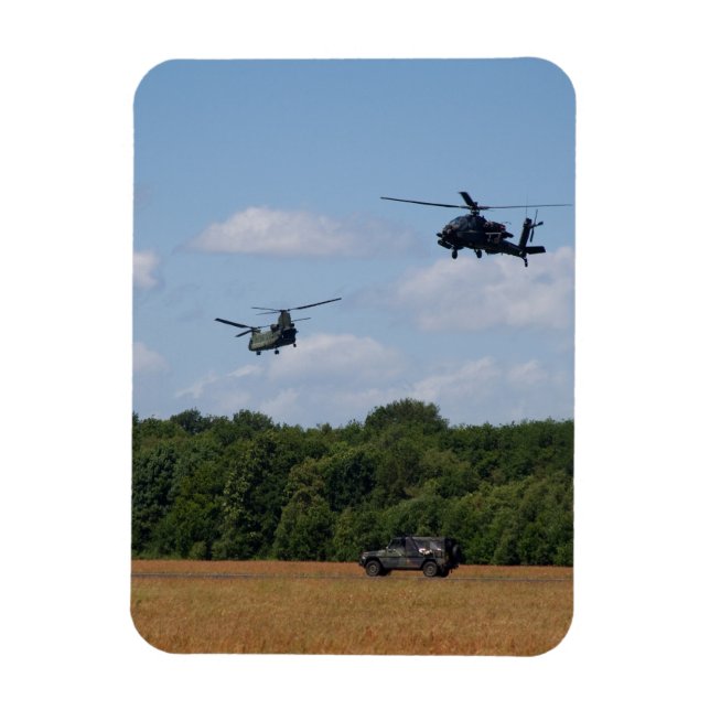 Íman Chinook, Apache, imã de Jeep (Vertical)