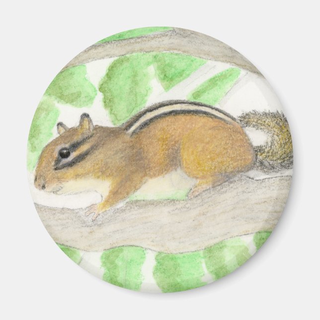 Íman Chipmunk na Árvore da Maçã (Frente)