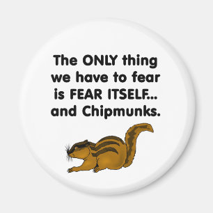 Íman Chipmunks do medo próprio