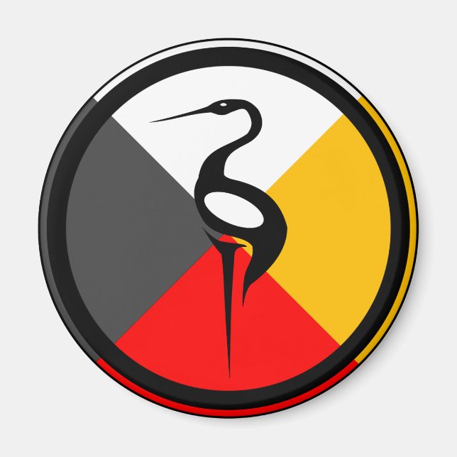 Íman Chippewa Dodem Ajijaak (Frente)