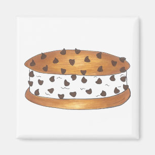 Íman Chipwich Chocolate Chip Sorvete Sandwich Magnet