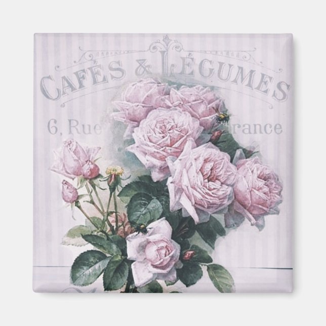 Íman Chique,desacopage,victoriano,chic francês, Paris (Frente)