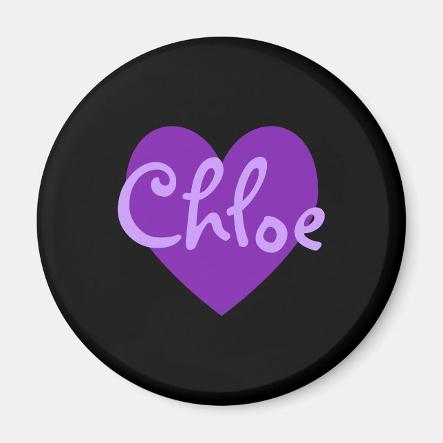 Íman Chloe em Roxo (Frente)