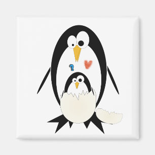 Íman Chocando o ímã do pinguim
