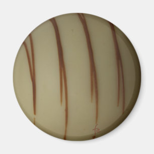 Íman chocolate belga branco