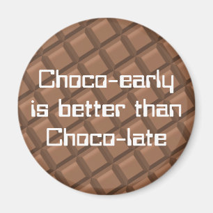 Íman Chocolate cedo