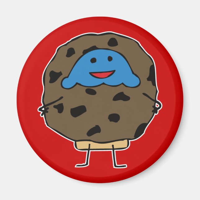 Íman Chocolate Chip Cookie Muffin - Magnet (Frente)