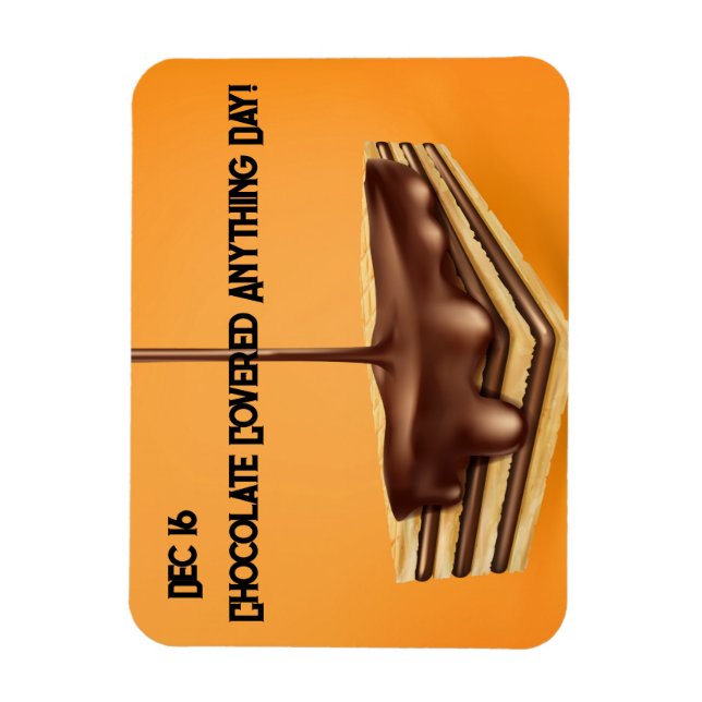 Íman Chocolate Cobrado Qualquer Dia (Vertical)