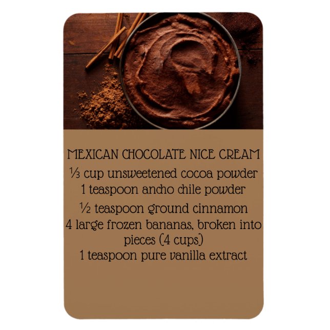 ÍMAN  CHOCOLATE NICE CREME MEXICANO (Vertical)