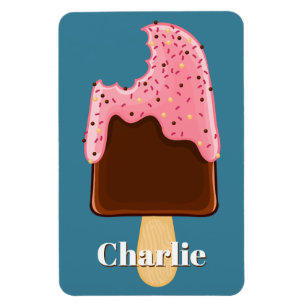 Íman Chocolate Nome personalizado do picolé e ímã co