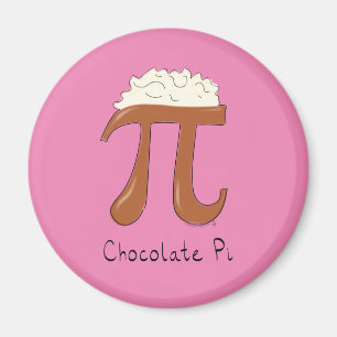 Íman Chocolate Pi Fofo, Matemática Pi, Mídia