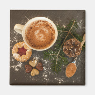 Íman Chocolate quente de Natal