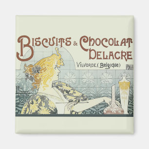 Íman Chocoloate Art Nouveau