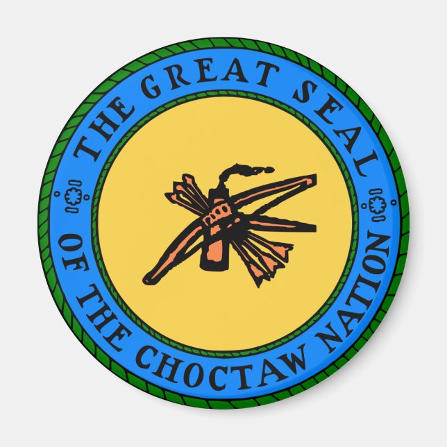 Íman Choctaw Seal (Frente)