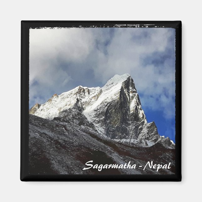 Íman Cholatse Peak, Himalaia, Sagarmatha - Nepal (Frente)