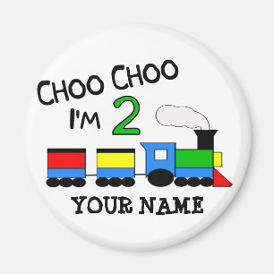 Íman Choo Choo eu sou 2!  Com TREM