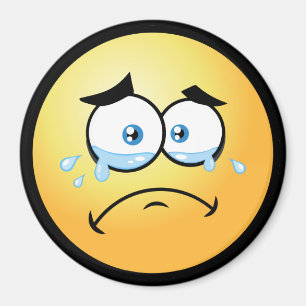 Íman Chorando Emoji Grande