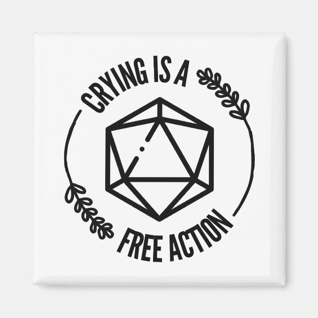 Íman Chorar é um Magneto de Ação Livre (Frente)