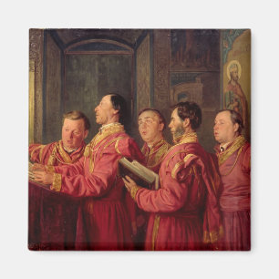 Íman Choristers na igreja, 1870