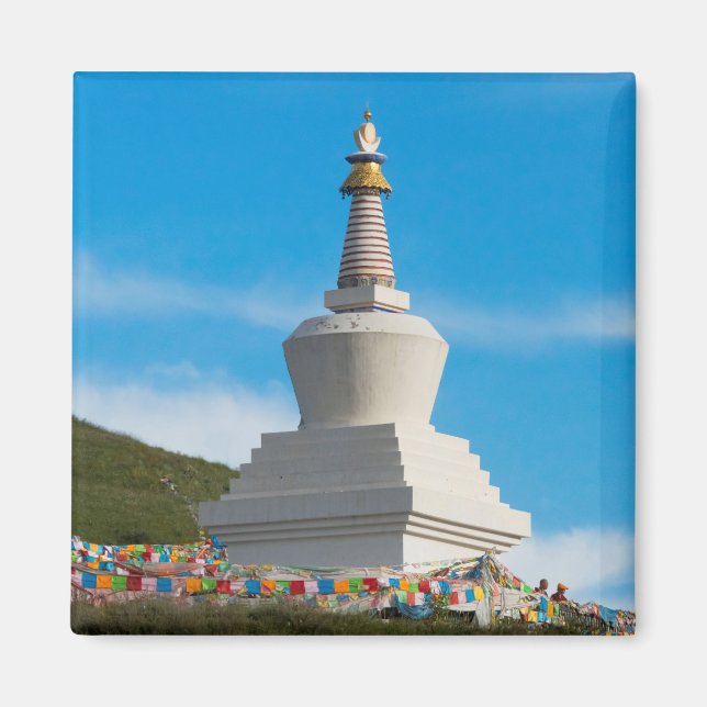 Íman Chorten do Mosteiro de Tagong (Frente)