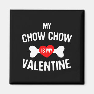 Íman Chow Chow é meu cachorro do dia dos namorados Chow