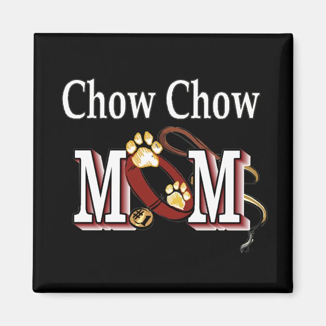 Íman Chow Mãe Magnet (Frente)