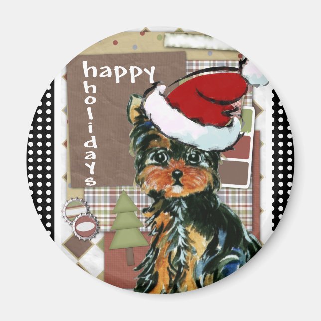 ÍMAN CHRISSY YORKIE POO (Frente)