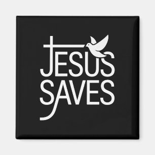 Íman Christan Jesus Salva Premium