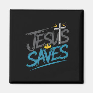 Íman Christan Jesus Salva Premium