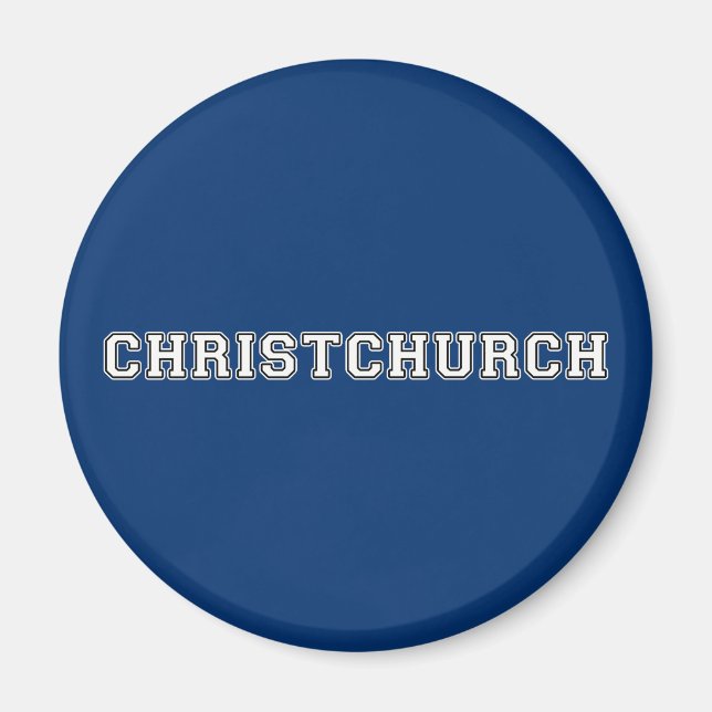 Íman ChristChurch Nova Zelândia (Frente)