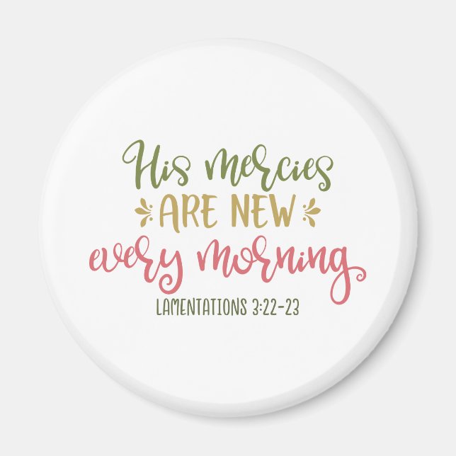 Íman Christian Design Seus Compaixões São Novos Todas A (Frente)