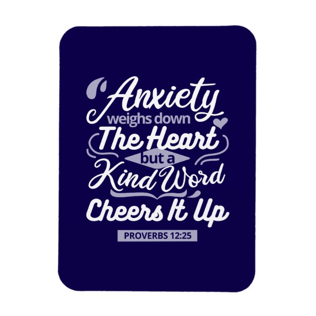 Íman Christian Encouragement Quote – Anxiety & Kindness (Vertical)