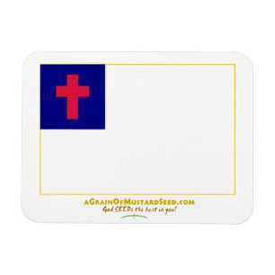 Íman Christian Flag personalizá-lo