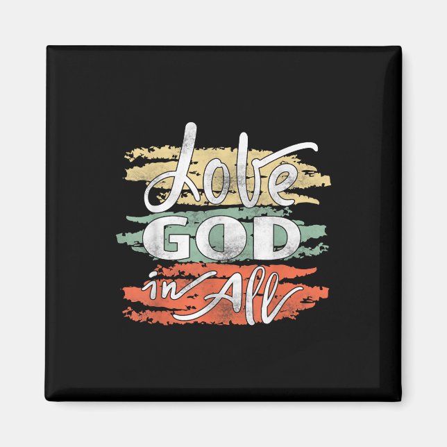 Íman Christian Jesus Ama Deus Em Todos (Frente)