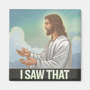 Íman Christian Jesus está te vigiando, Jesus, eu vi que