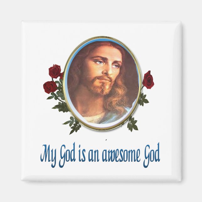 Íman Christian Magnets Incrível Deus (Frente)